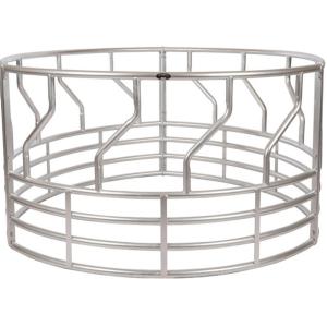 SUPER DUTY 5-RING GALVANIZED ROUND BALE FEEDER