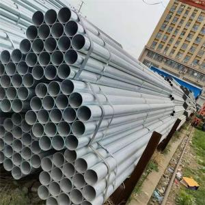 SGCC Welding Galvanized Tubing , Galvanized Round Pipe 30mm Thickness