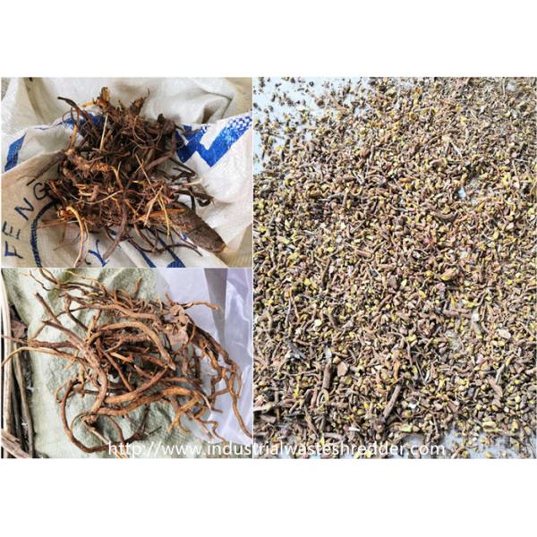 Herbs Weeds crusher machine,discharge size is adjustable,Plant Straw shredder 8P Motor Industrial Waste Shredder for grass & plant straw