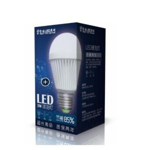 Corrugated Paper Box Packaging For Led Light Bulb With Custom Printing