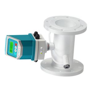 Residential Inline Water Flow Meter LCD Irrigation Mass Flow Measurement