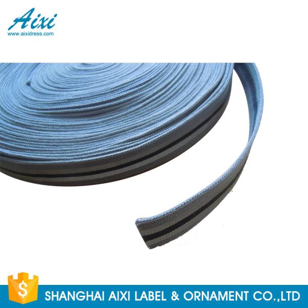 Buy Durable PVC Clear 2*1CM Reflective Clothing Tape For Bags / Shoes at wholesale prices