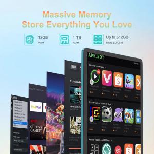 C Idea 14 Inch Tablet Large Storage Smart Tablet PC with Keyboard CM14000 plus