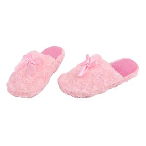 Quality 180g Lovely Indoor Reusable Hotel Slippers With Velvet Insole for sale