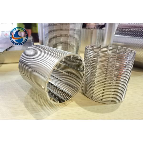 Stainless Steel 304 Johnson Wedge Wire Screens And Tubes For Water Wells