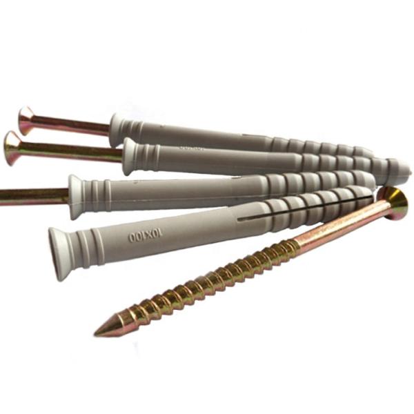 Buy Nylon Plastic Expansion Anchor Bolt Nail In Anchors at wholesale prices