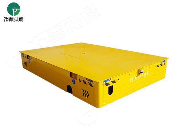 Warehouse 2 Ton Battery Operated Steerable Transfer Cart