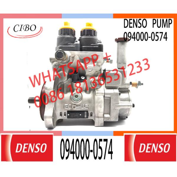 popular pump 094000-0574 common rail pump 094000-0574 for komasu construction hine