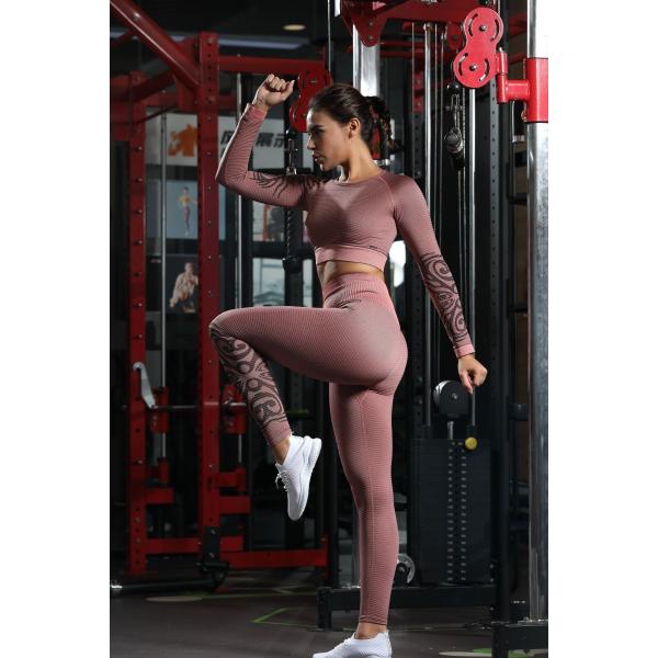 Muscular Build Compression Long Sleeve Tops Anti Bacterial Sustainable