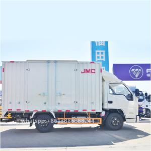 Factory High Quality JMC Single-row Van Truck With Best Price Box Truck Good