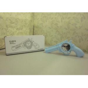 Plastic Revolver Gun Shape Alarm Clock