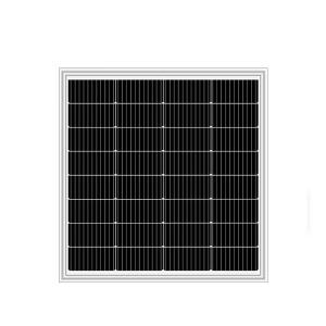 Black White roof small Solar Panel 10w 80w 100w PV Module For Resell Small CCTV