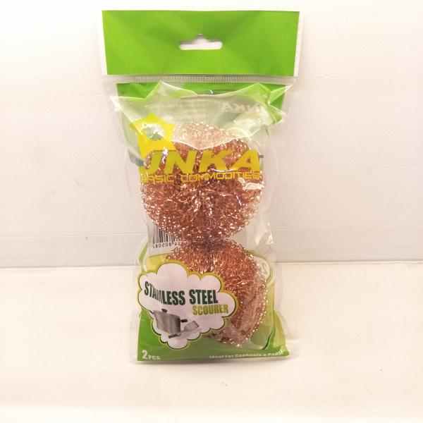 Buy Copperized Stainless Scouring Pad Durable For Kitchen And Houseware Cleaning at wholesale prices