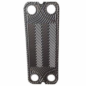 Silver Plate Design Temperature -10C-180C Flat Plate Heat Exchanger Flow Plate