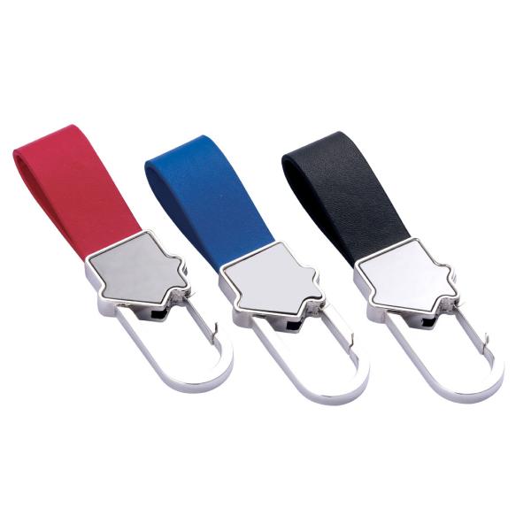 Classic Leather Key Holder With Customized Pattern Available Colors And Designs