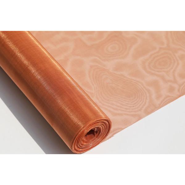 Architectural Industry Copper Wire Mesh Roll With Excellent Electrical