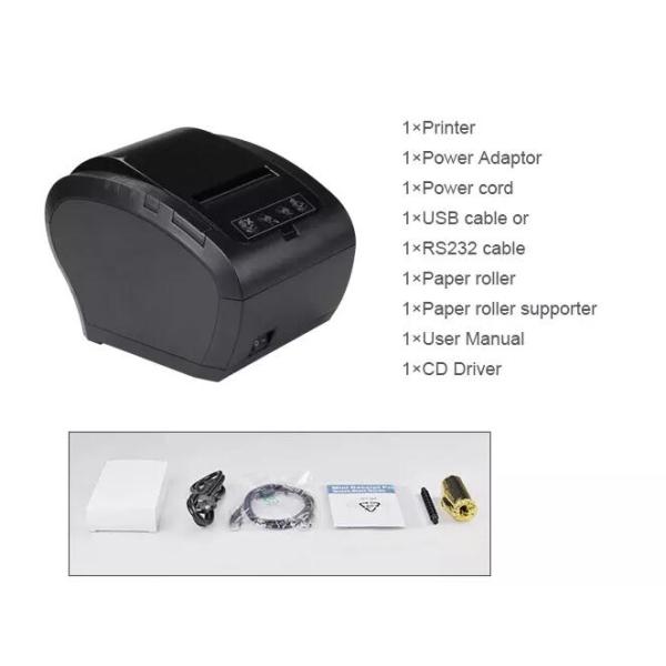 Restaurant Kitchen USB 80mm Thermal Pos Receipt Printer