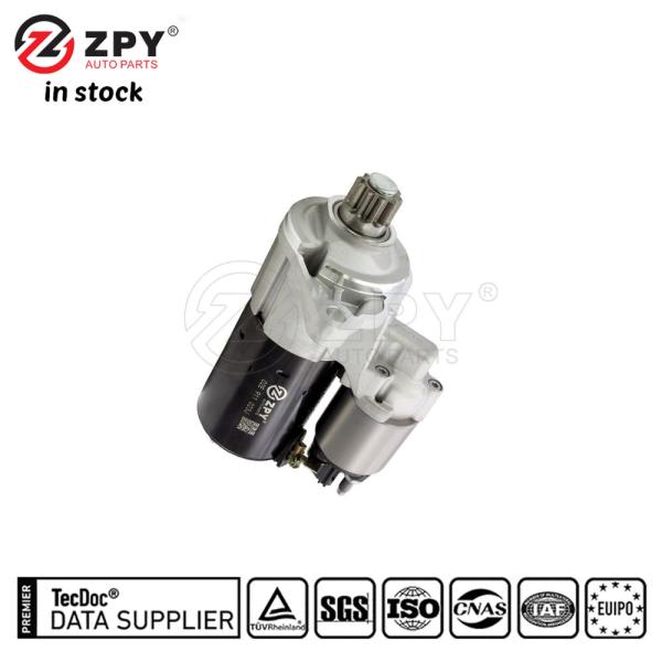 ZPY Starter Motor 02E911023J for VW Golf Jetta Audi A3 TT 2.0L