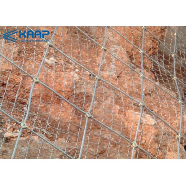 Twisted Wire Mesh Gabion Variable Sizes Monolithic Structures Rock Breaking
