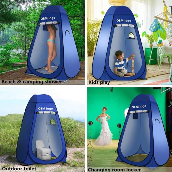 Buy Beach Pop Up Privacy Sturdy Toilet Tent , Privacy Beach Tent at wholesale prices