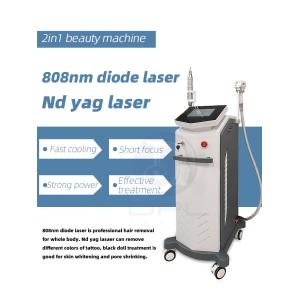 Stationary Combined 808 Diode Laser Beauty Machine Tattoo Pigment Removal