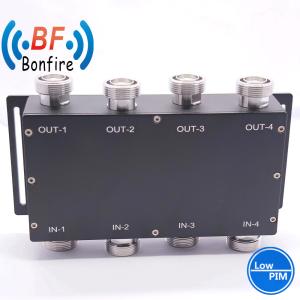 698-3800MHz UHF 3dB 4 in 4 out Matrix Hybrid Coupler for 4.3-10-F/DIN-F/N-F
