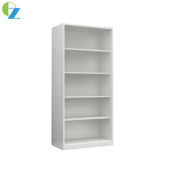 Buy Knocked Down Structure Metal Open Bookshelf Steel Storage Cabinet at wholesale prices
