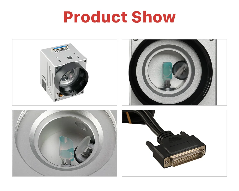 1064nm Laser Marking systems Galvo Scanner Head SG7110 SG7110R With Red Pointer