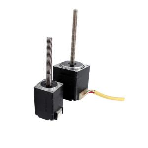 Captive Non Captive Lead Screw Stepper Motor Nema 17 Actuator For Precision