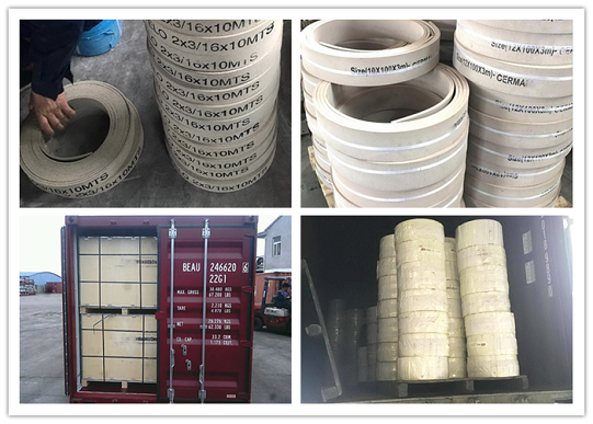 Oil Well Drilling Molded Brake Lining Roll / Brake Shoe Relining Material Molded