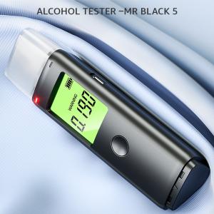 Quality Digital Pocket Alcohol Analyzer Breathalyzer With Mouthpipes for sale