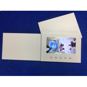 2019 custom greeting cards 7inch screen size video brochure card personalized