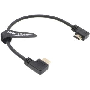 Right Angle HDMI 30cm Z Cam E2 L Shape 4K 60P HDMI Cable for Atomos Shinobi