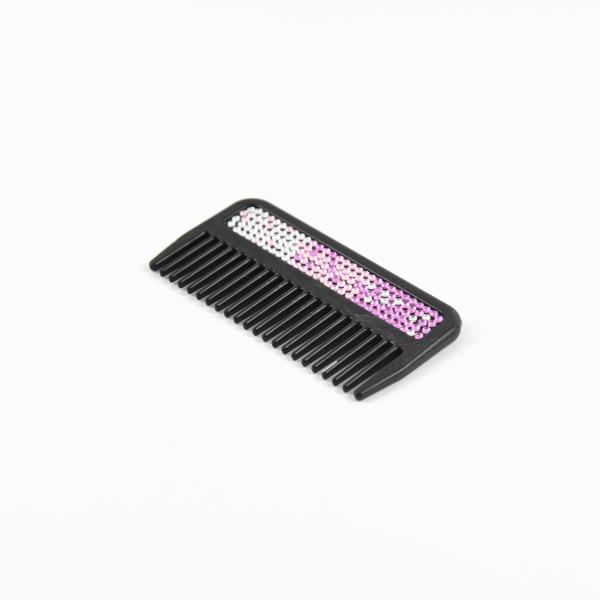 Lightweight Bling Horse Grooming Products , 10*5cm Mane And Tail Comb For Horses