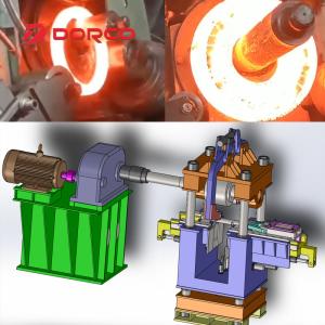 Four Column Vertical Ring Rolling Machines Thin Walled High Cylindrical Ring