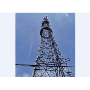 Quality Galvanized Triangular Antenna Lattice Communication Towers for sale