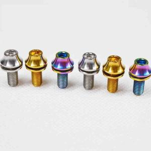 M5 * 12 Titanium Fasteners Gr5 Titanium Hex Hole Bolt Cap Screw With Weight