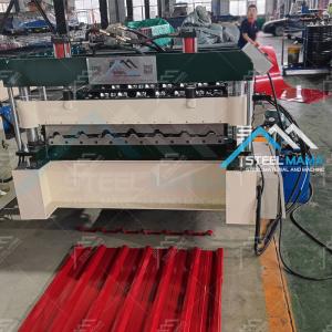 Cold Material Thickness 0.3-0.8mm Metal Roof Panel Machine Efficiently Produce