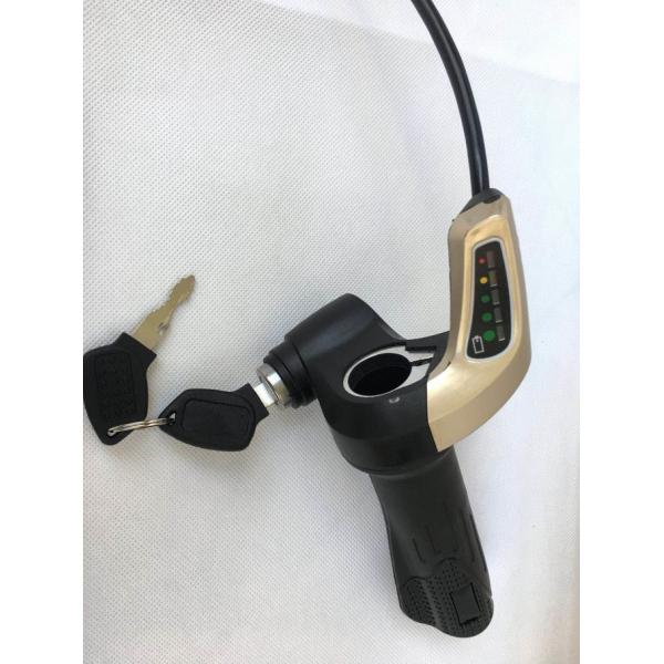 24v-48v Ebike Twist Throttle , Universal Twist Throttle Kit With Power Indication