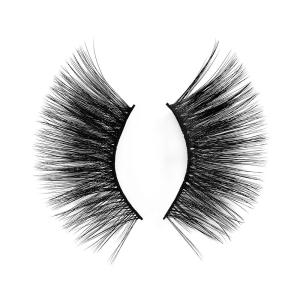 Synthetic Fiber Cotton Band Silk False Lashes Natural Black