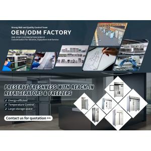 Upright Refrigerator Fridge Freezer Customized Dimensions and R600a/R290a