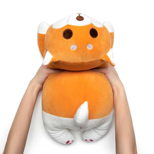 Corgi Plush Pillow Soft Brown 20 Shiba Inu Akita Dog Stuffed Animal Giant Bear Toy Gift Kids and Friends