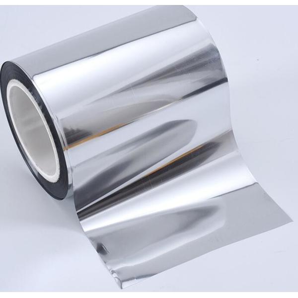 Buy Printing Silver Aluminized Pet Packaging VMPET Film 12-100micron at wholesale prices