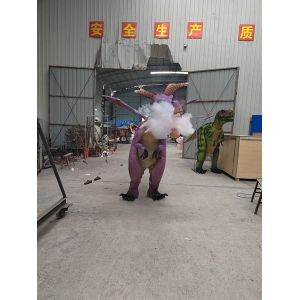 Wearable Simulation Animatronic Dragon Costume Dinosaur Model