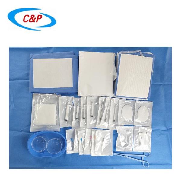 Hospital Ophthalmic Eye Drape Medical Surgical Kit for Eye Surgeries