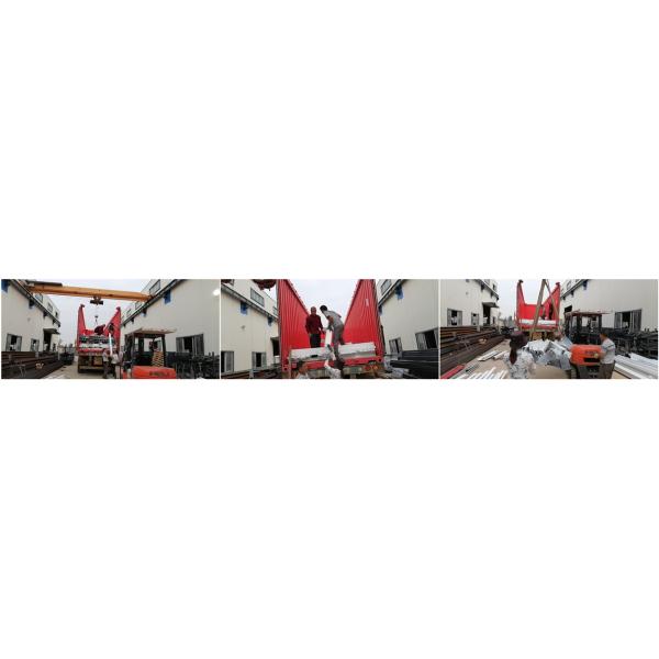 Cement Board Steel Structure Homes With Floor Deck