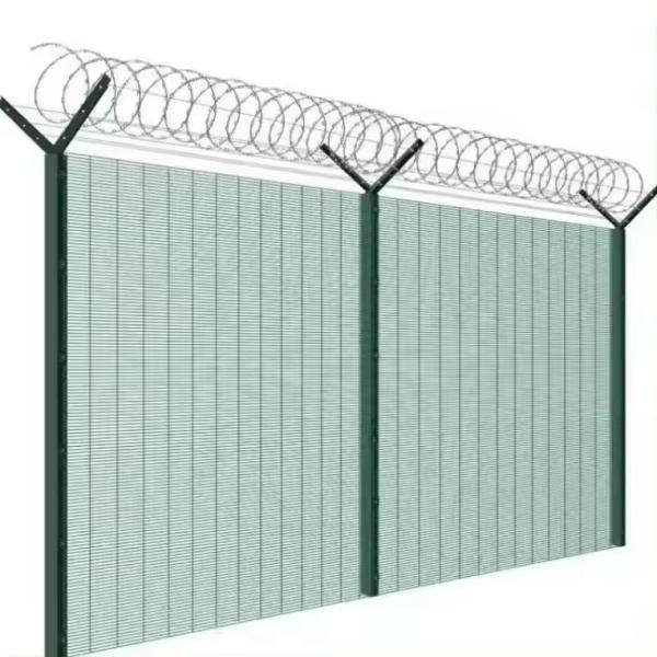 High Security Clearvu Mesh Fence 358 Anti-Climbing for South Africa for Driveway