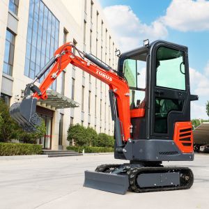 Multifunctional 180mm Track Width Mini Hydraulic Excavator 1200kg
