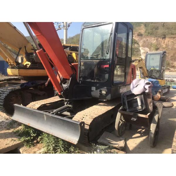 Buy Water Cooling Used Doosan Excavator 2.4 - 3.8 Km/H Traveling Speed at wholesale prices