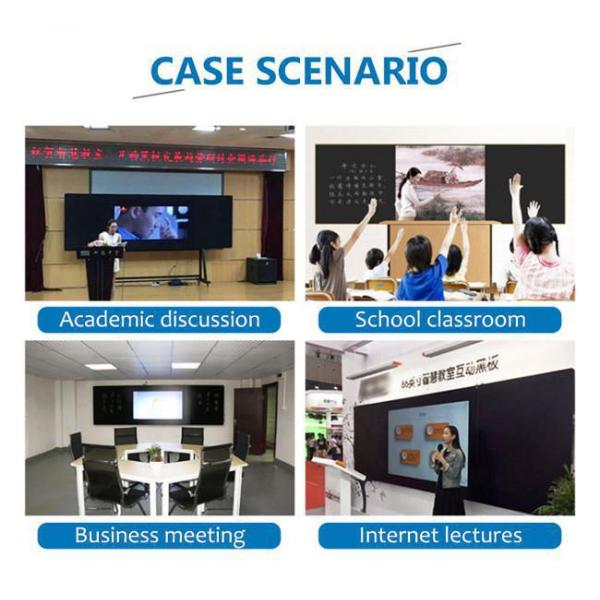 MTHGH 65 Inch 180-260V AC Input Voltage Smart Digital Blackboard with USB2.0/3.0 Interface and 4GB Ram 03